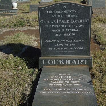 LOCKHART George Leslie -1956 :: LOCKHART Bessie -1965