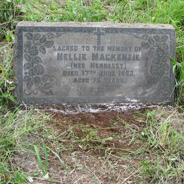 MACKENZIE Nellie nee HENNESSY -1952