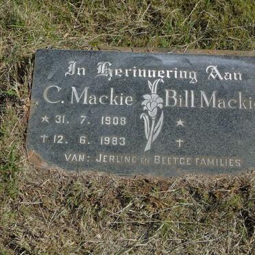 MACKIE Bill &amp; C. 1908-1983