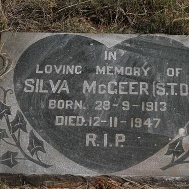 MCGEER Silva 1913-1947