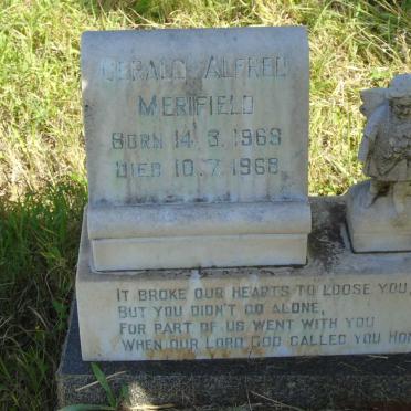 MERIFIELD Gerald Alfred 1968-1968