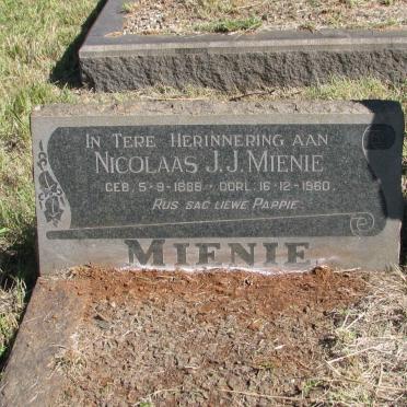 MIENIE Nicolaas J.J. 1888-1960