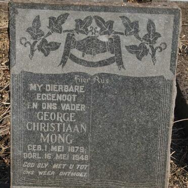 MONG George Christiaan 1879-1948