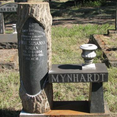 MYNHARDT Anna Susanna Ionian 1904-1961