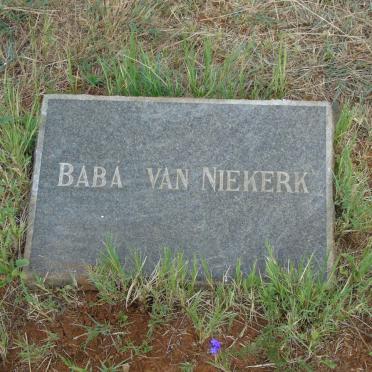 NIEKERK , van 