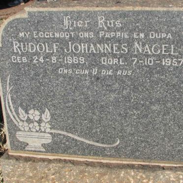 NAGEL Rudolf Johannes 1889-1957