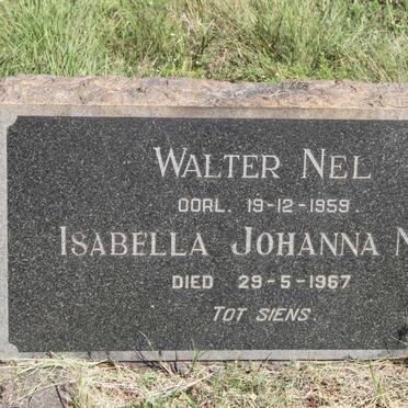 NEL Walter -1959 & Isabella Johanna -1967
