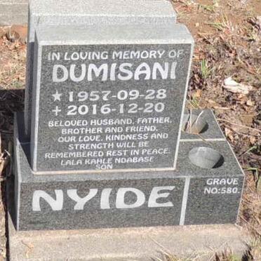 NYIDE Dumisani 1957-2016