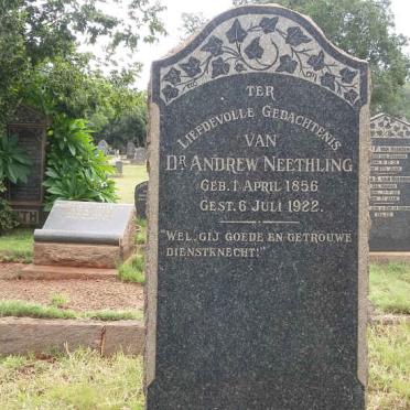 NEETHLING Andrew 1856-1922