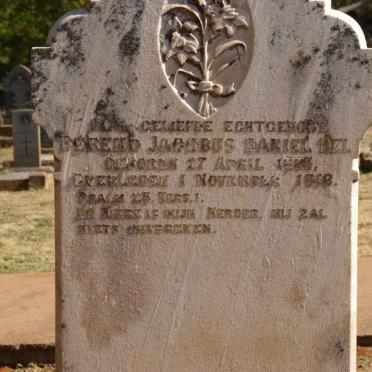 NEL Berend Jacobus Daniel 18??-1918