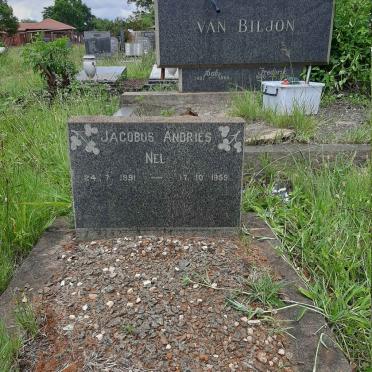 NEL Jacobus Andries 1891-1959
