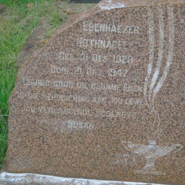 NOTHNAGEL Ebenhaezer 1923-1947