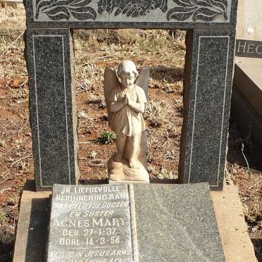 O'KELLY Agnes Mary 1937-1954