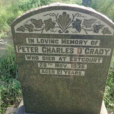 O'GRADY Peter Charles -1936