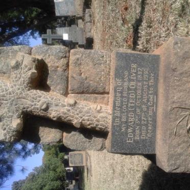 OLIVER Edward 1887-1930