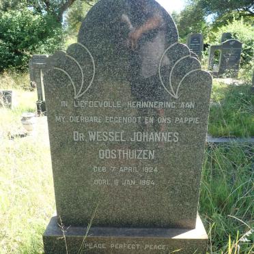 OOSTHUIZEN Wessel Johannes 1924-1964