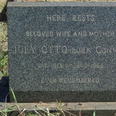 OTTO Joey nee CONNOR 1913-1963 :: OTTO Patricia Anne 1937-1964 :: CONNOR Anne