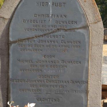 OLWAGEN :: RENSBURG, van