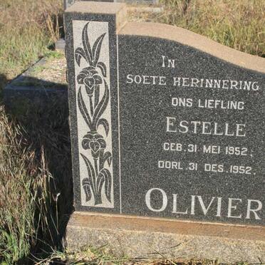 OLIVIER Estelle 1952-1952