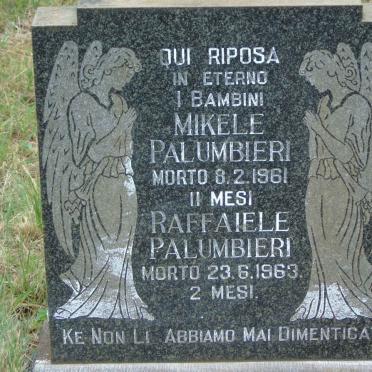 PALUMBIERI Mikele -1961 :: PALUMBIERI Raffaiele -1963