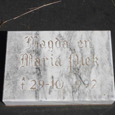 PIEK Magda 1992-1992 :: PIEK Maria 1992-1992