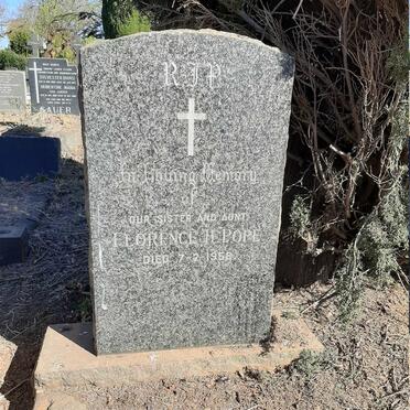 POPE Florence H. -1958