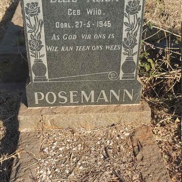 POSEMANN Ellie Alida nee WIID -1945