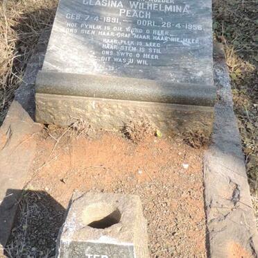 PEACH Clasina Wilhelmina 1891-1956