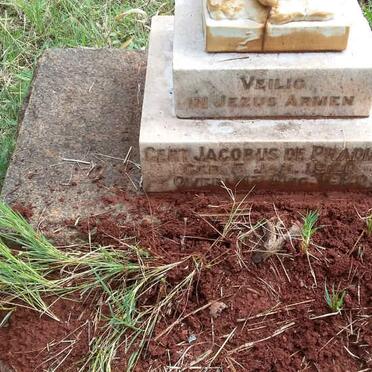 PRADINES Gert Jacobus, de 1920-1920