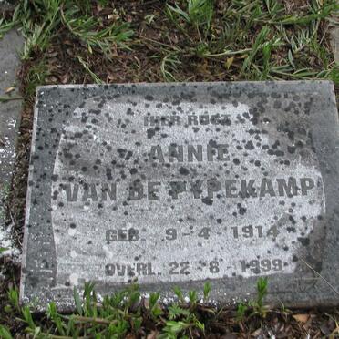 PYPEKAMP Annie, van de 1914-1999