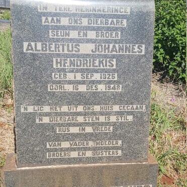 RENSBURG Albertus Johannes Hendriekus, Jansen van 1925-1948 :: JANSEN VAN RENSBURG Anna Catharina Elizabeth 1959-2002