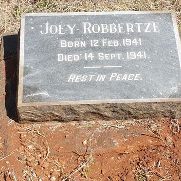 ROBBERTZE Joey 1941-1941