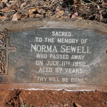 SEWELL Norma -1950
