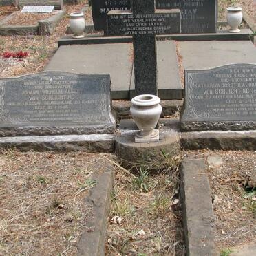 SCHLICHTING Johann Wilhelm Albert, von  1872-1945 &amp; Katharina Dorothea Johanna Friederike WURTH 1889-1959