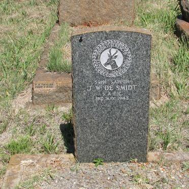 SMIDT J.W., de -1943