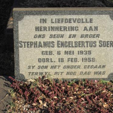 SOER Stephanus Engelbertus 1935-1958