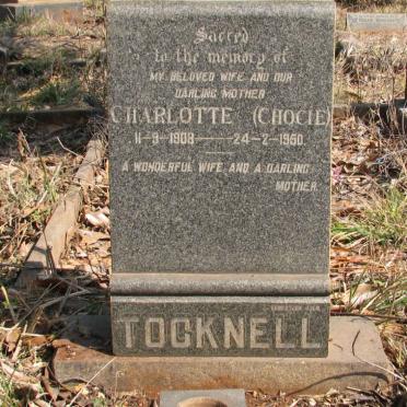 TOCKNELL Charlotte 1908-1950