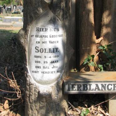 TERBLANCHE Sollie -1961