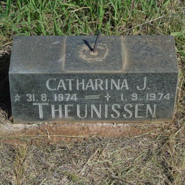 THEUNISSEN Catharina J. 1974-1974