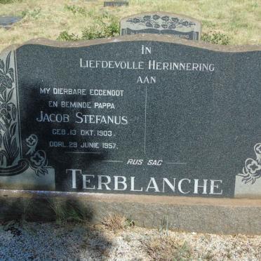 TERBLANCHE Jacob Stefanus 1903-1957