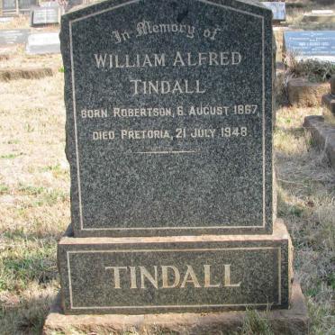 TINDALL William Alfred 1867-1948
