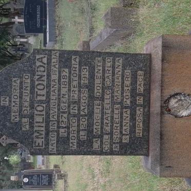 TONDA Emilio 1887-1913