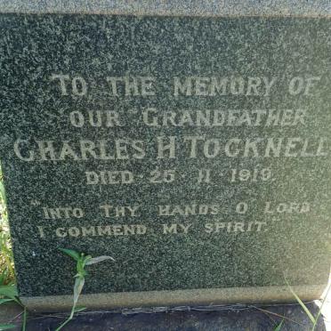 TOCKNELL Charles H. -1919