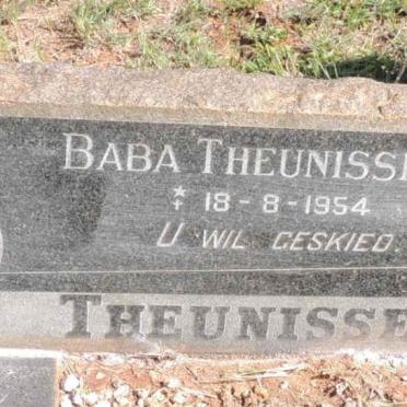 THEUNISSEN Baba 1954-1954