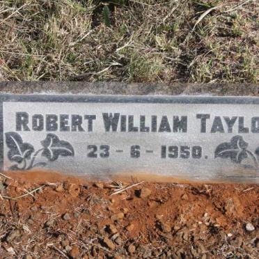 TAYLOR Robert William -1950