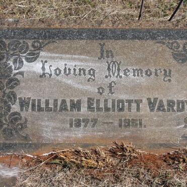 VARDY William Elliott 1877-1951