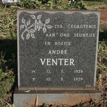 VENTER Andre 1959-1959