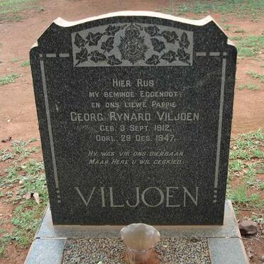 VILJOEN Georg Rynard 1912-1947
