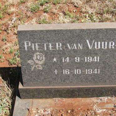 VUUREN Pieter, van 1941-1941