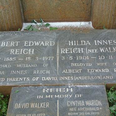WALKER Sophia Ellen nee WILSON -1944 :: REICH Albert Edward 1885-1977 & Hilda Innes WALKER 1901-1982_3